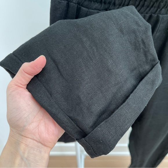 Black Women's Relaxed Fit Pants - Picture 2 of 10